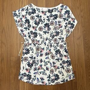 VTG Juicy Couture Size XS Terry Cloth Print Swim Cover Up Dress